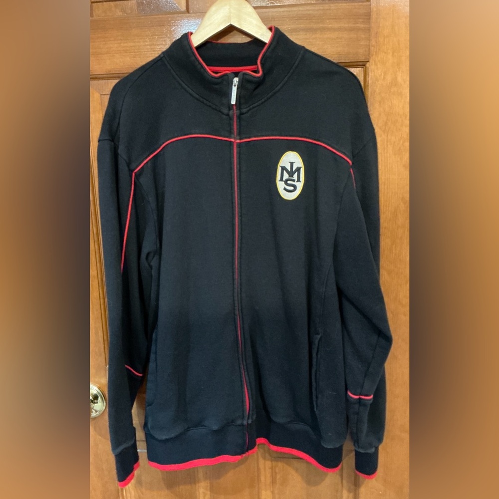 Reebok Black and Red Performance Jacket